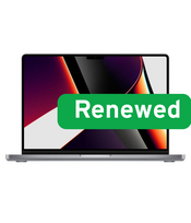 SALE OUT. Apple Renewed Grade B | MacBook Pro | 14 " | 16GB | SSD | 1000GB | Apple M1 Pro 16-core CPU | macOS | Keyboard langu