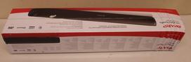 SALE OUT. Sharp HT-SB107 2.0 Compact Soundbar for TV up to 32", HDMI ARC/CEC, Aux-in, Optical, Bluetooth, 65cm, Gloss Black | Ye