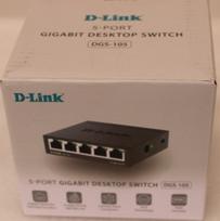 SALE OUT. D-Link DGS-105GL/E 5-Port Gigabit Ethernet Switch | SALE OUT. Ethernet Switch | DGS-105/E | Unmanaged | Desktop | Giga