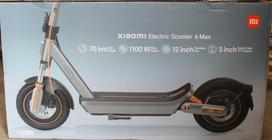 SALE OUT. Xiaomi Electric Scooter 6 Max GL | Xiaomi 24 month(s) | DAMAGED PACKAGING, PAINT AND BODY (NEAR SCREEN). MISSING INNER