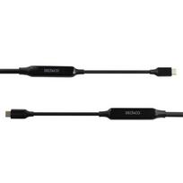 Kabelis DELTACO USB-C C-C, aktyvus, 10Gbps, 3A, 5m / 1902003