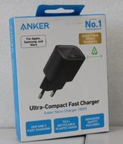 SALE OUT. Anker 511 Nano 4 Wall Charger 30W 1C, Black | SALE OUT. Anker 511 Nano 4 Wall Charger 30W 1C | A2337G11 | USB-C | DEMO