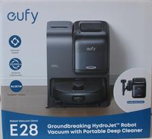 SALE OUT. Anker Eufy Robot Vacuum Cleaner Omni E28, Black | Anker Eufy Robot Vacuum Cleaner | Omni E28 | Wet&Dry | Dust capacity