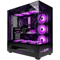 LORGAR PRO P401 - AMD 7800X3D 8C/16T, 360 AIO, NVIDIA RTX 5070Ti 16GB, 32GB@6400mhz, 2TB SSD NVME, 850W PSU, Black, 3Y