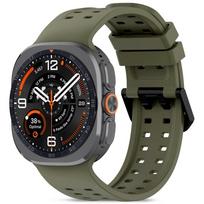 Žalia apyrankė Tech-Protect Silicone Air laikrodžiui Samsung Galaxy Watch ULTRA 1 / 2 2024-2026 (47 MM)