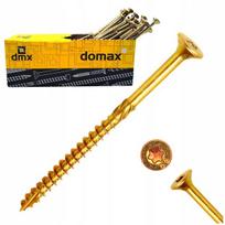 Domax medvaržčiai medienai, kūginė galvutė Tx 6x220mm, 100 vnt.