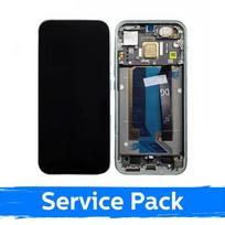 Ekranas skirtas Xiaomi Poco X8 Pro su rėmeliu / Cyan / (Service Pack)