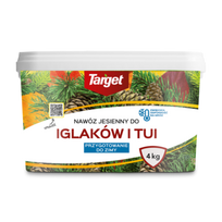 Rudeninis granuliuotas trąšų mišinys spygliuočiams ir tujoms, 4 kg