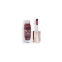 Makeup Revolution Pout Bomb Shimmer Lip Gloss - lūpų blizgis, 4,5 ml - Glimmer Nude