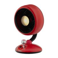 ARDESTO Stalo ventiliatorius AviaFan FT-F3600RD, 12 cm, įkraunamas, su apšvietimu, USB-A Type-C, raudonas