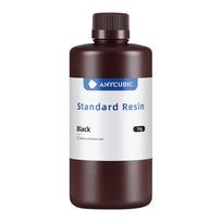 Anycubic Standard Resin 3D spausdintuvo derva SPTBK-104E, 1 kg, juoda