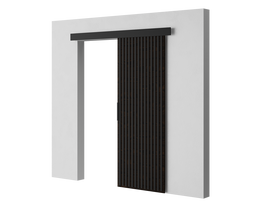 Durys ADRK Perion 76, stumdomosioms vidaus durims, 205 cm x 76 cm, juoda sp./wenge sp.