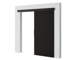 Durys ADRK Perion 106, stumdomosioms vidaus durims, 205 cm x 106 cm, juoda sp./wenge sp.