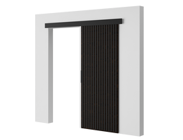 Durys ADRK Perion 86, stumdomosioms vidaus durims, 205 cm x 86 cm, juoda sp./wenge sp.