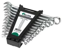 Kombinuotų raktų komplektas Fortis 4317784792318; 6-22 mm; 12 vnt.