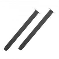 Stalo kojos reguliuojamos 100x100x610-1016 mm juodos plieninės