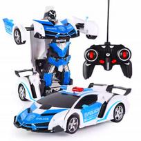 Transformuojamas nuotoliniu būdu valdomas policijos automobilis robotas, Transformuojamas nuotoliniu būdu valdomas policijos automobilis robotas