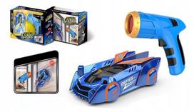 Lazeriu valdomas automobilis Zero Gravity, važiuojantis sienomis, Lazeriu valdomas automobilis Zero Gravity, važiuojantis sienomis