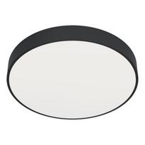 Lubinis LED šviestuvas EGLO ZUBIETA-A, 18W 1900lm 2700-6500K DIM juodas Ø30x4cm su pultu