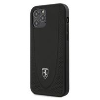 Ferrari Off Track Perforated dėklas iPhone 12/12 Pro – juodas