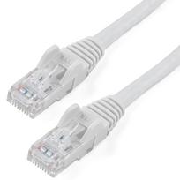 Tinklo kabelis StarTech CAT6 Ethernet Cable N6PATC2MWH RJ-45, RJ-45, 2 m, balta sp.