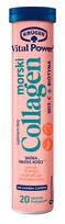 Maisto papildas Kruger Vital Power, mango skonio/persikų skonio/pasifloro skonio, 84 g, 20 vnt.