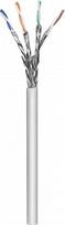 Techly montavimo kabelis Techly vytos poros Cat6a S/FTP suvyta, 100% varis, 100m pilkas PIMF