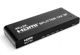 Spacetronik SPH-RS104V14 HDMI 1/4 skirstytuvas