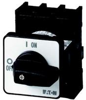 Eaton Corporation Eaton P1-32/E, Perjungiklis, 3P, Juodas, Baltas, IP65, 48 mm, 48 mm