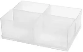 „raaco“ įdėklas 80 4xBA7-1, padėklas, rūšiuotuvas 80, „Boxxser 80“, „CarryLite 80“, permatomas, 220 mm, 160 mm, 69 mm