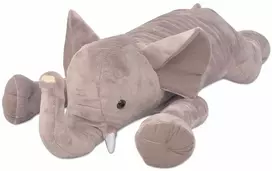 Minkštas pliušinis dramblys, XXL, 95 cm