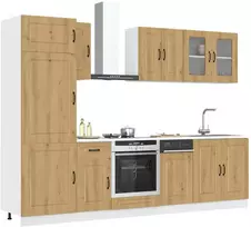 Virtuvinių spintelių komplektas, 8 dalių, Kalmar, artisano