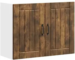 Sieninė virtuvės spinta "Lucca" Rūkyto ąžuolo