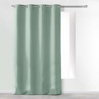 Šalavijo spalvos iš mikropluošto pritemdymas (dalinis užtemimas) užuolaida 140x280 cm Absolu – douceur d'intérieur
