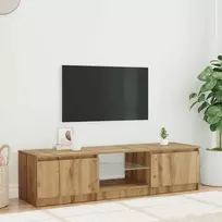 TV staliukas televizoriaus spintelė su LED lemputėmis Artisan ąžuolas