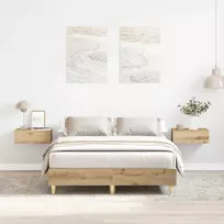 Lovos rėmas be čiužinio, artisano ąžuolo, 140x190 cm
