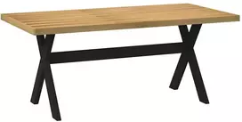 Valgomojo stalas NOAIN X formos kojos 180x90x75 cm