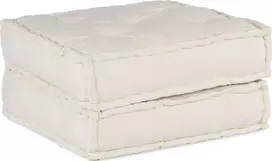 Modulinė sofa, kreminės spalvos, 70x70x36 cm, audinys