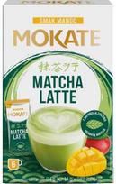 Žaliosios arbatos gėrimas MOKATE latte matcha ir mango skonio, 6 x 14g