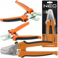 Kabelių kirpimo replės NEO TOOLS, 185 mm, iki 13 mm skersmens kabeliams