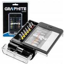 GRAPHITE antgalių rinkinys su magnetiniu adapteriu, 14 vnt.