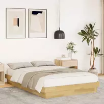 Lovos rėmas be čiužinio 120x200 cm ąžuolo masyvo