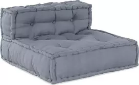 Modulinė sofa Audinys Pilka 210 x 70 x 56 cm