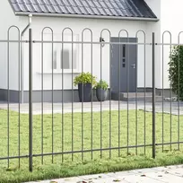 Sodo tvora BOXTEL 6 vnt. 10,2 x 1,5 m Miltelinis plienas Pilka