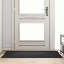 Durų kilimėlis Juoda 90 x 150 cm 100% poliamidas