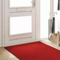 Durų kilimėlis Raudona ir Juoda 120 x 300 cm 100% poliamidas