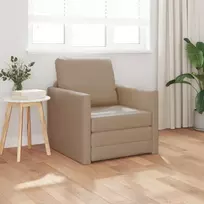 Sofa lova 60cm Kapučino Dirbtinė Oda