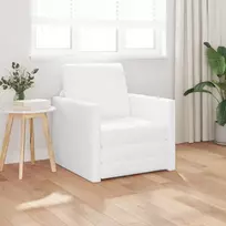 Sofa lova 60cm Balta Dirbtinė Oda