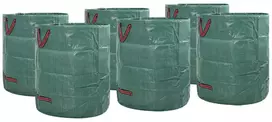 Sodo atliekų maišai 12 pcs Žalia 67 x 67 x 75,5 cm
