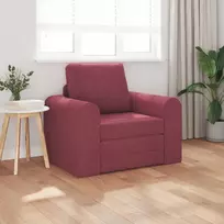 Sofa lova Vyno raudona 98 x 71 x 83 cm audinys